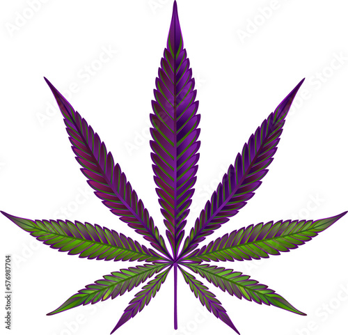 Purple Cannabis