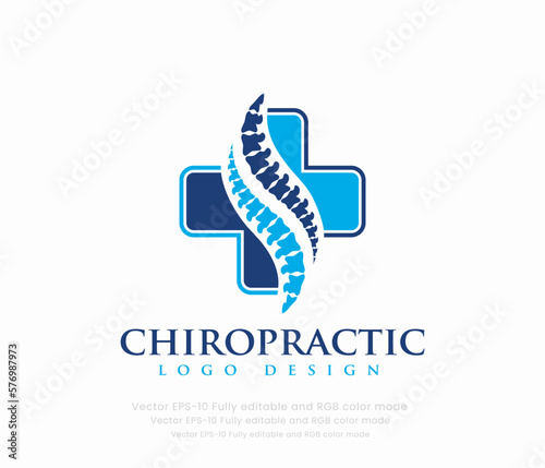 Chiropractic logo or clinic logo