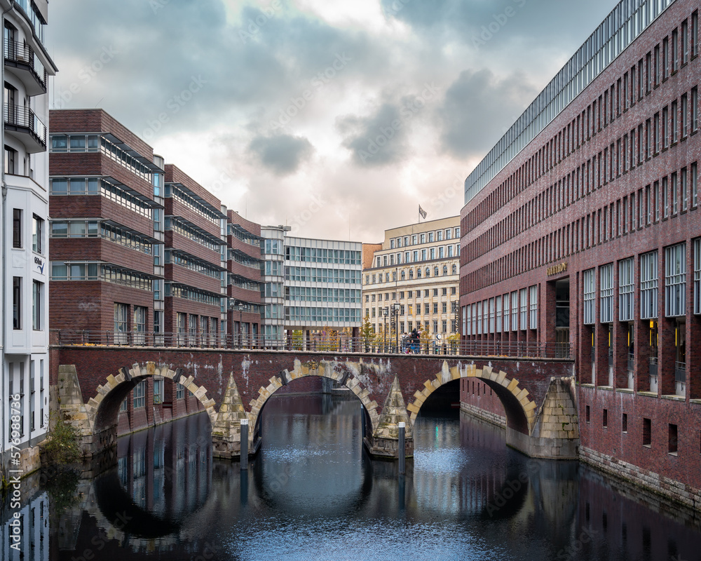 bridge over hamburg