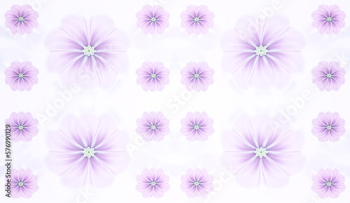 Wallpaper and Textile Smooth Light Pink Floral Vector Background Graphic Art