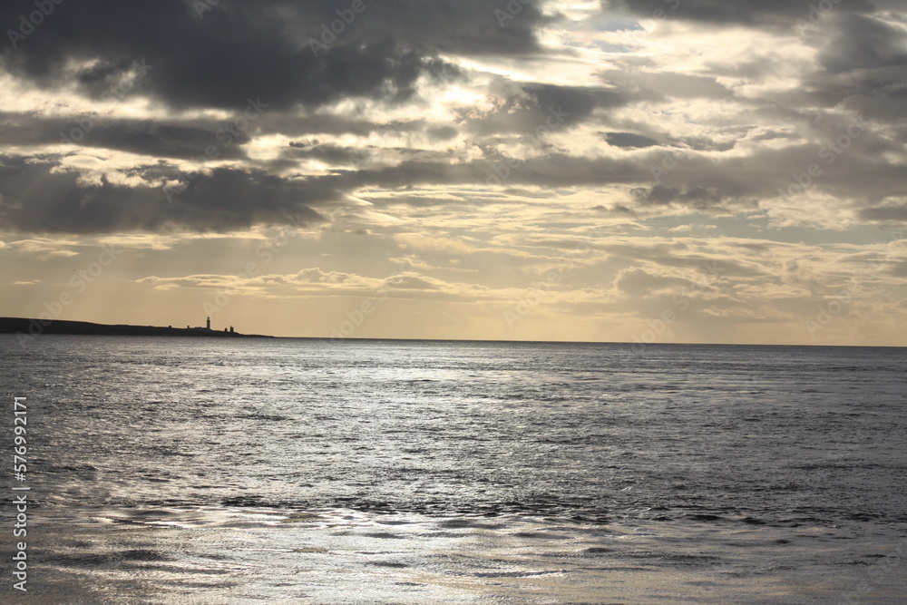 Fototapeta premium sunset on the sea