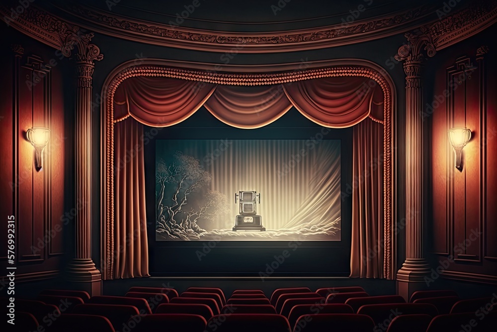 An Evening of Lights, Music, and Movies: Exploring the Cinema Room Generative AI