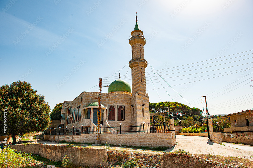Moschee in Kfifane, Libanon