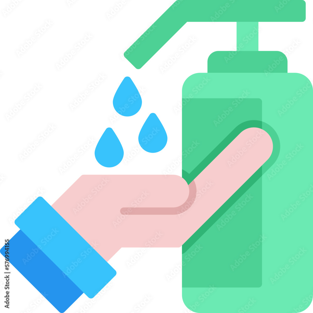 Obraz premium alcohol gel icon