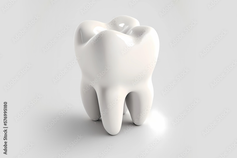 Molar clean white scheme. Generative ai design. Molar clean white scheme. Generative ai design.