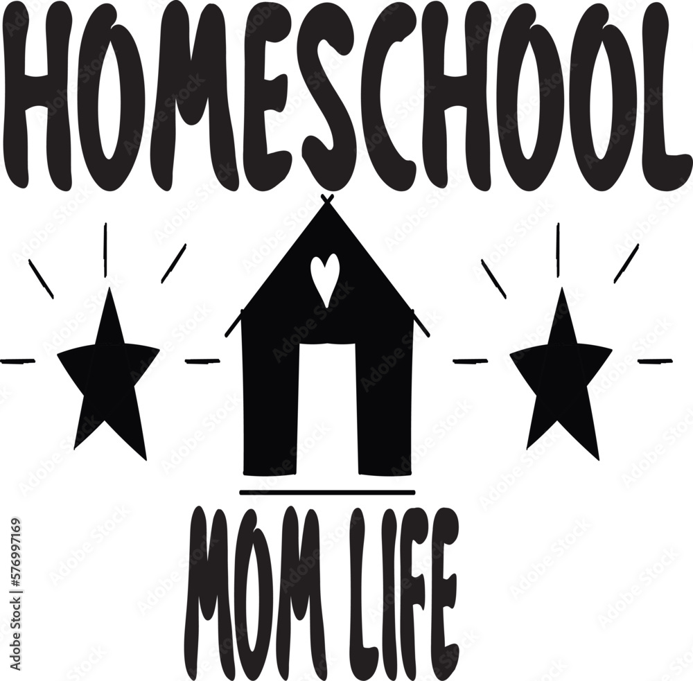 Homeschool mom life 
