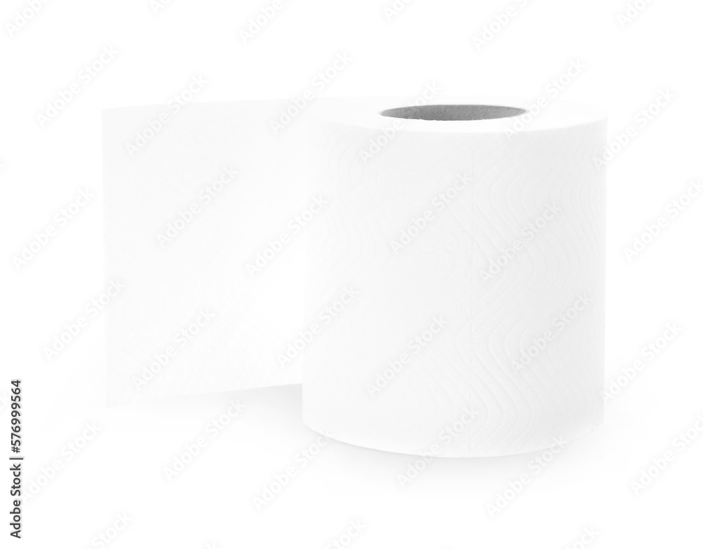 paper napkin isolated on white background. paper napkin isolated on white background.