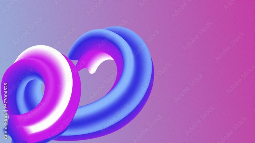 Abstract purple pink gradient 3D caramel candy curved line bubblegum abstract background. Video 4k, 60 fps Abstract purple pink gradient 3D caramel candy curved line bubblegum abstract background. Video 4k, 60 fps