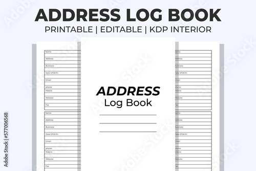 Address Log Book 