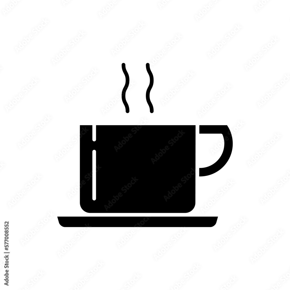 Coffee cup icon vector. tea cup illustration sign. Hot drink symbol or logo. Coffee cup icon vector. tea cup illustration sign. Hot drink symbol or logo.