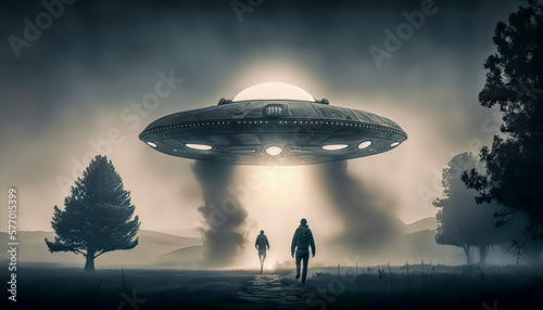 Close Encounter of the Sinister Kind  UFO Searches for Victims at Night