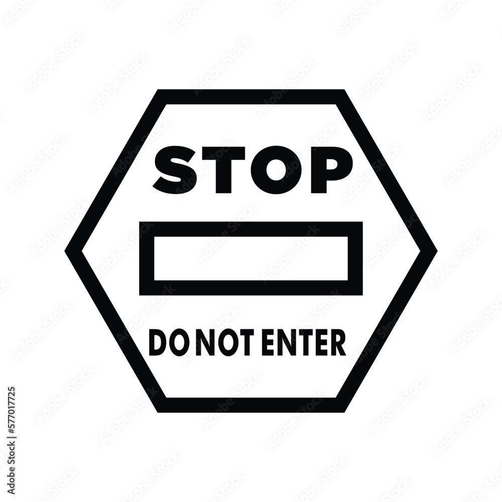 stop sing, icon, line, vector, illustration, design, logo, template, flat, trendy,collection stop sing, icon, line, vector, illustration, design, logo, template, flat, trendy,collection