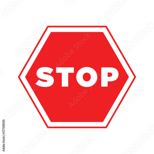stop sing, icon, color, vector, illustration, design, logo, template, flat, trendy,collection