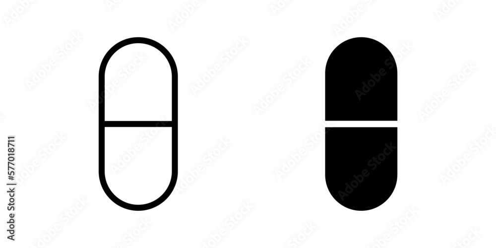 Capsule icon template