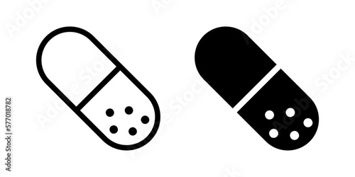Capsule icon template