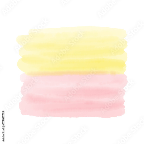 pink and yellow background element