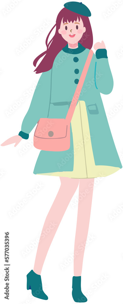 Girl Fashion Illustration Girl Fashion Illustration
