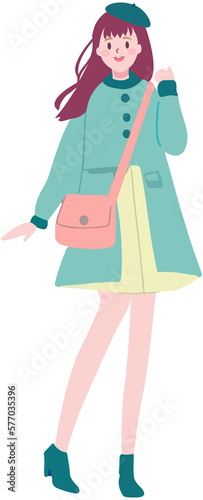 Girl Fashion Illustration