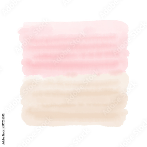 Pink and beige watercolor background
