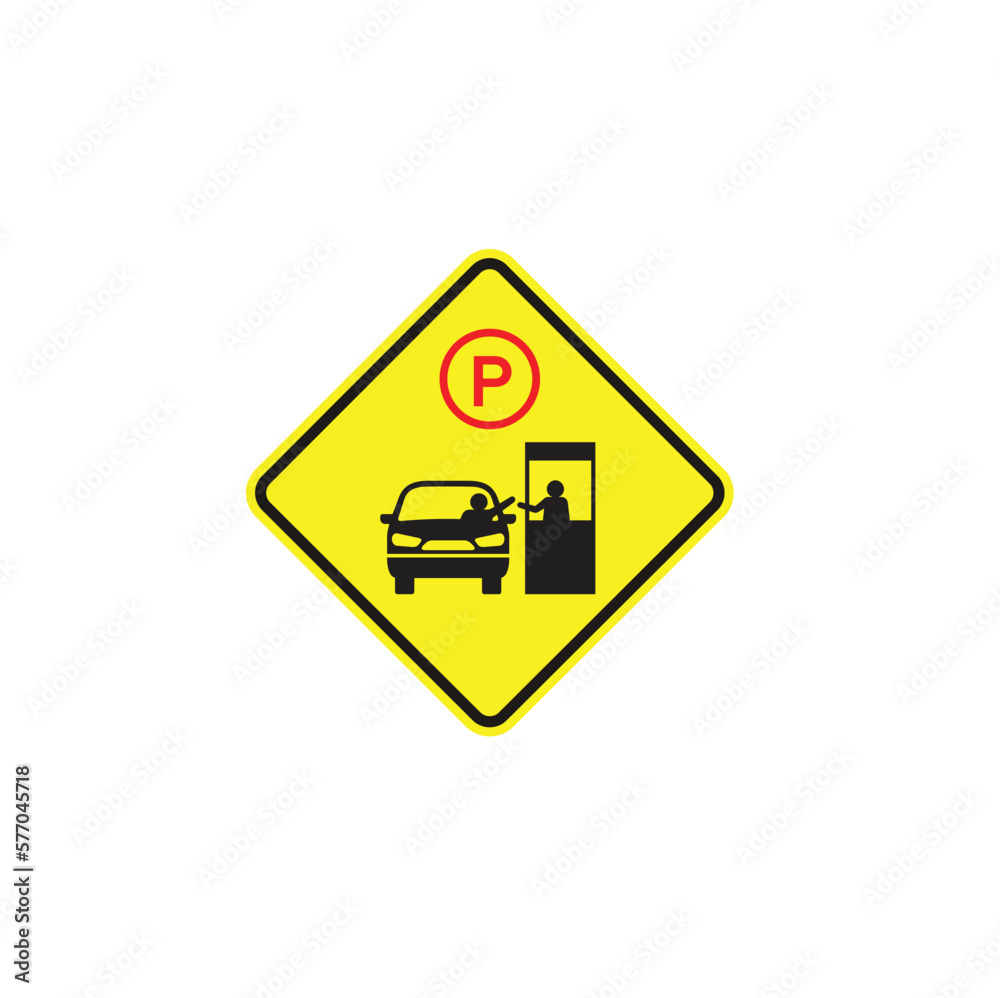 illustration of parking booth, parking payment, vector art. illustration of parking booth, parking payment, vector art.