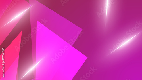 Abstract gradient geometric pink background design. Technology wallpaper design vector