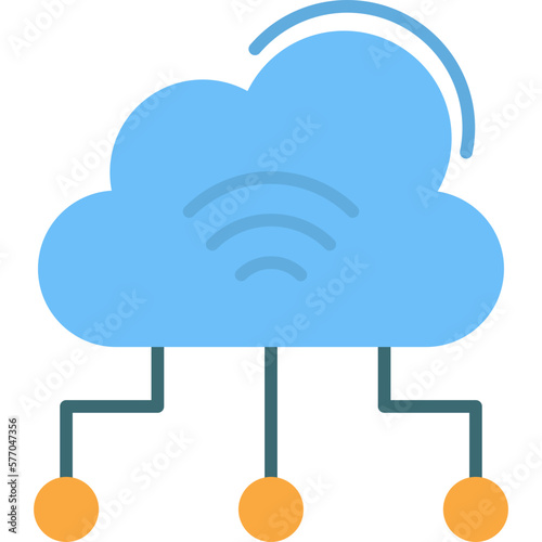 Cloud Computing Icon