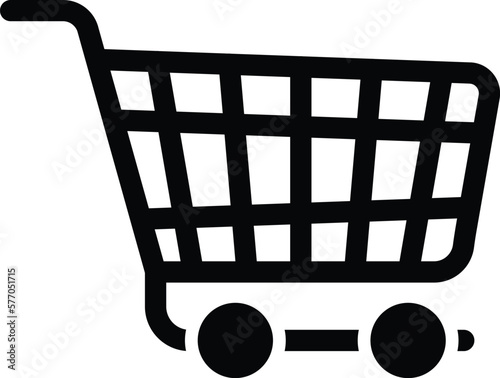 Shopping cart Vector Icon Design Illustration