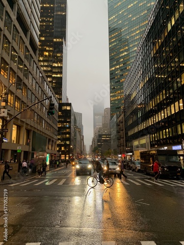 Rainy Day in New York City © Adrian