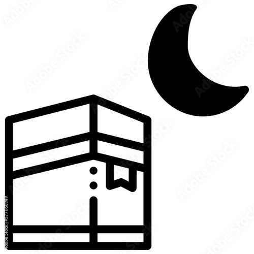 kaaba islamic icon