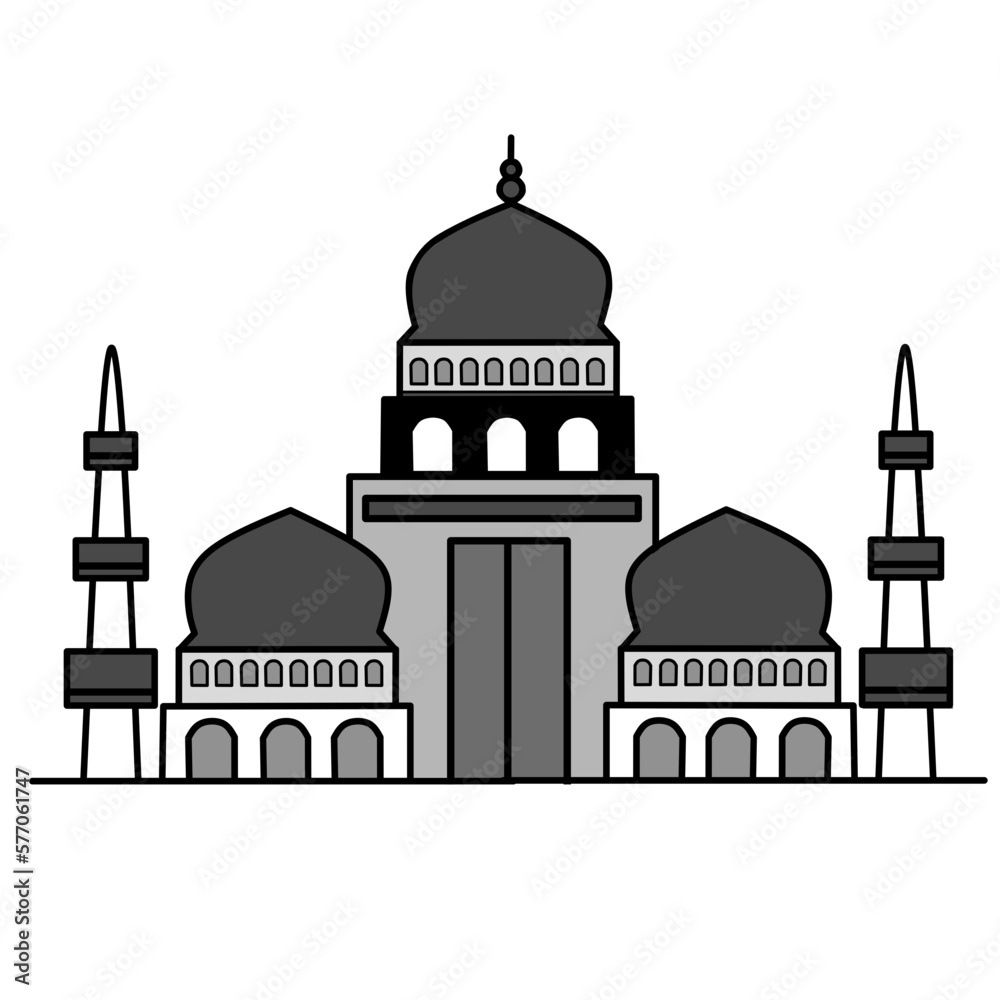 Mosque vector illustration