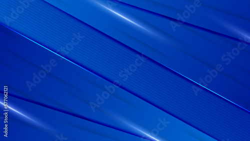 Modern blue graphic abstract cover technology background. Geometrical background