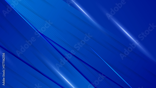 Modern blue graphic abstract cover technology background. Geometrical background
