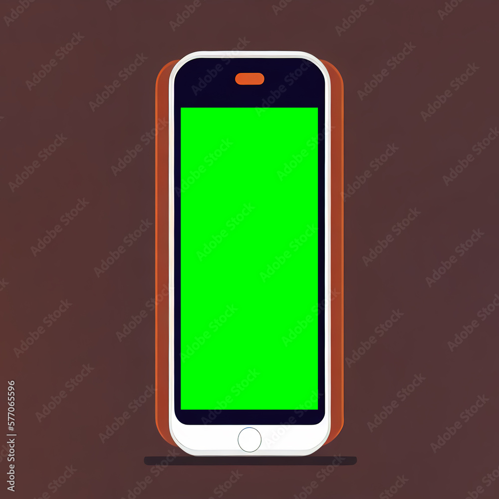 Shoot with a Green Screen Smartphone. Generative AI Shoot with a Green Screen Smartphone. Generative AI