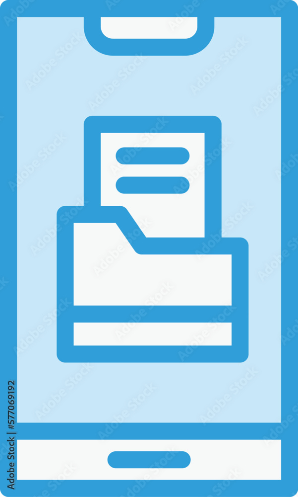 Folder Vector Icon Design Illustration Folder Vector Icon Design Illustration