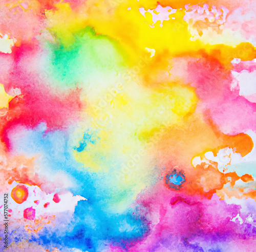 Vivid watercolor background, high contrast, Generative AI