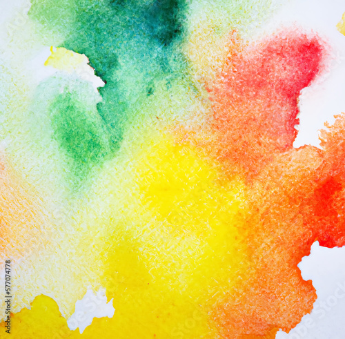 Vivid watercolor background, high contrast, Generative AI