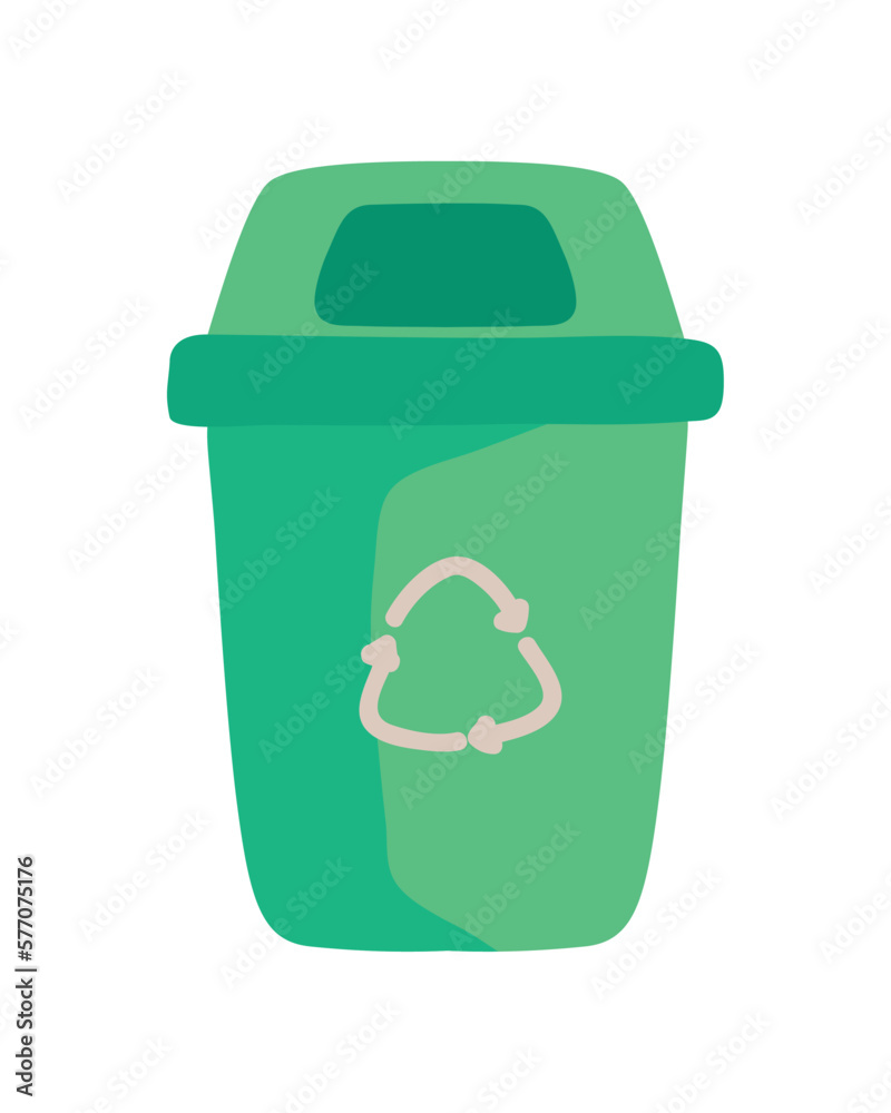 green recycle bin green recycle bin