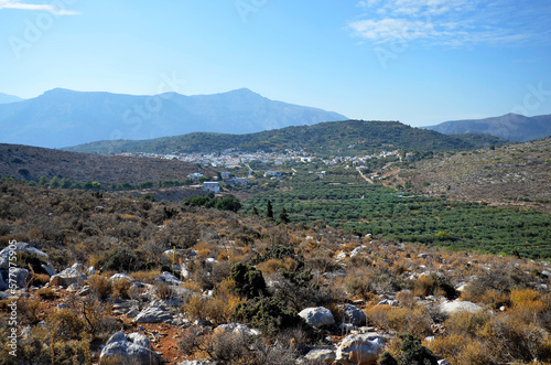 Greece, Crete, Mountain Village Mochos