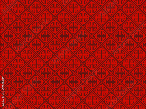 pattern background Chinese red new year Japanese stlye