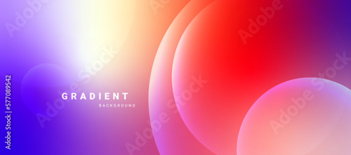 Abstract vivid color gradient background