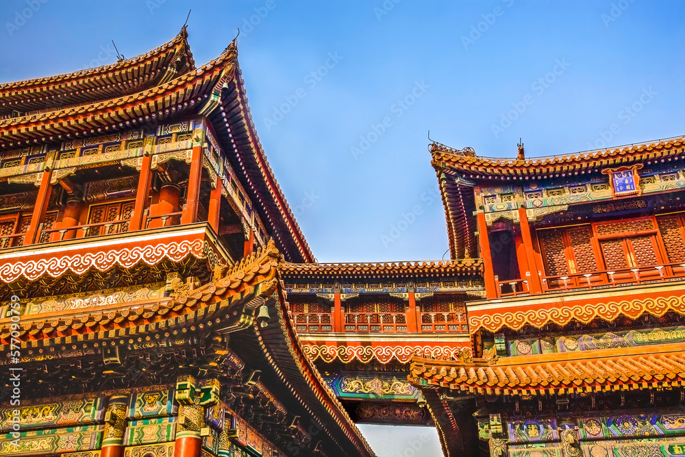 Yonghe Gong Buddhist Temple Beijing China Yonghe Gong Buddhist Temple Beijing China