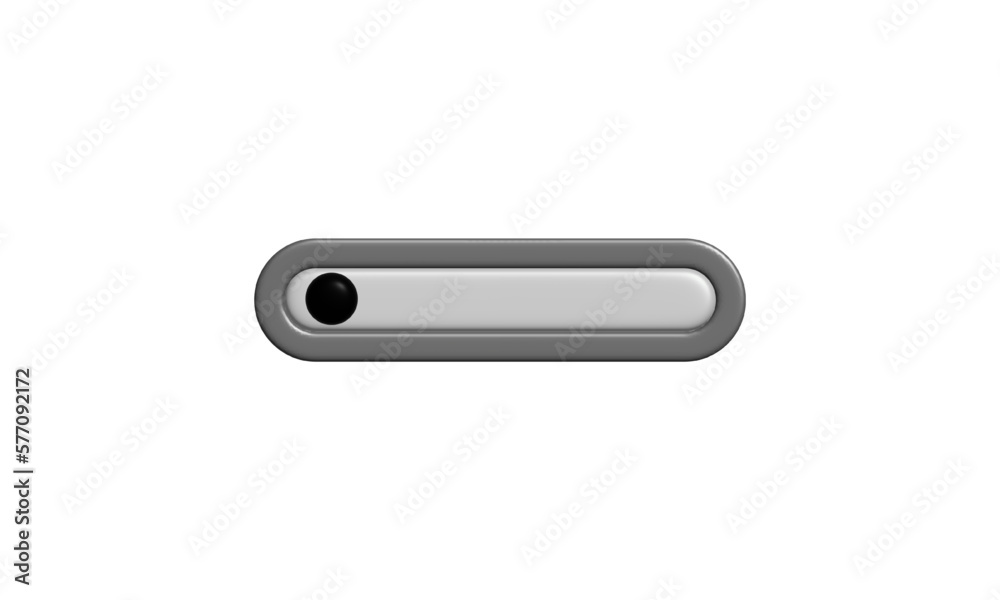 3d realistic volume slide, audio icon 3d realistic volume slide, audio icon