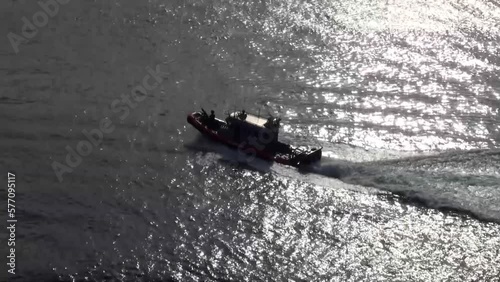 US coast guard patrol boat in San Diego - USA photo