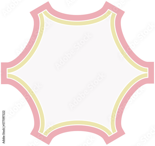 abstract shape groovy decoration