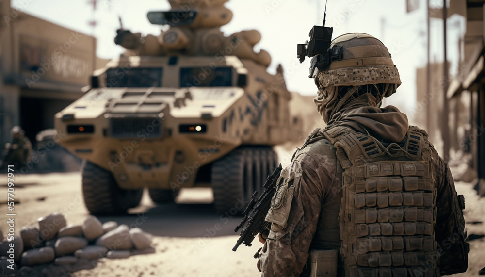 military in the desert, generative ai military in the desert, generative ai