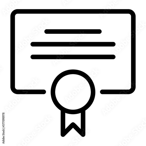 certificate icon