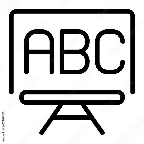 slides line icon