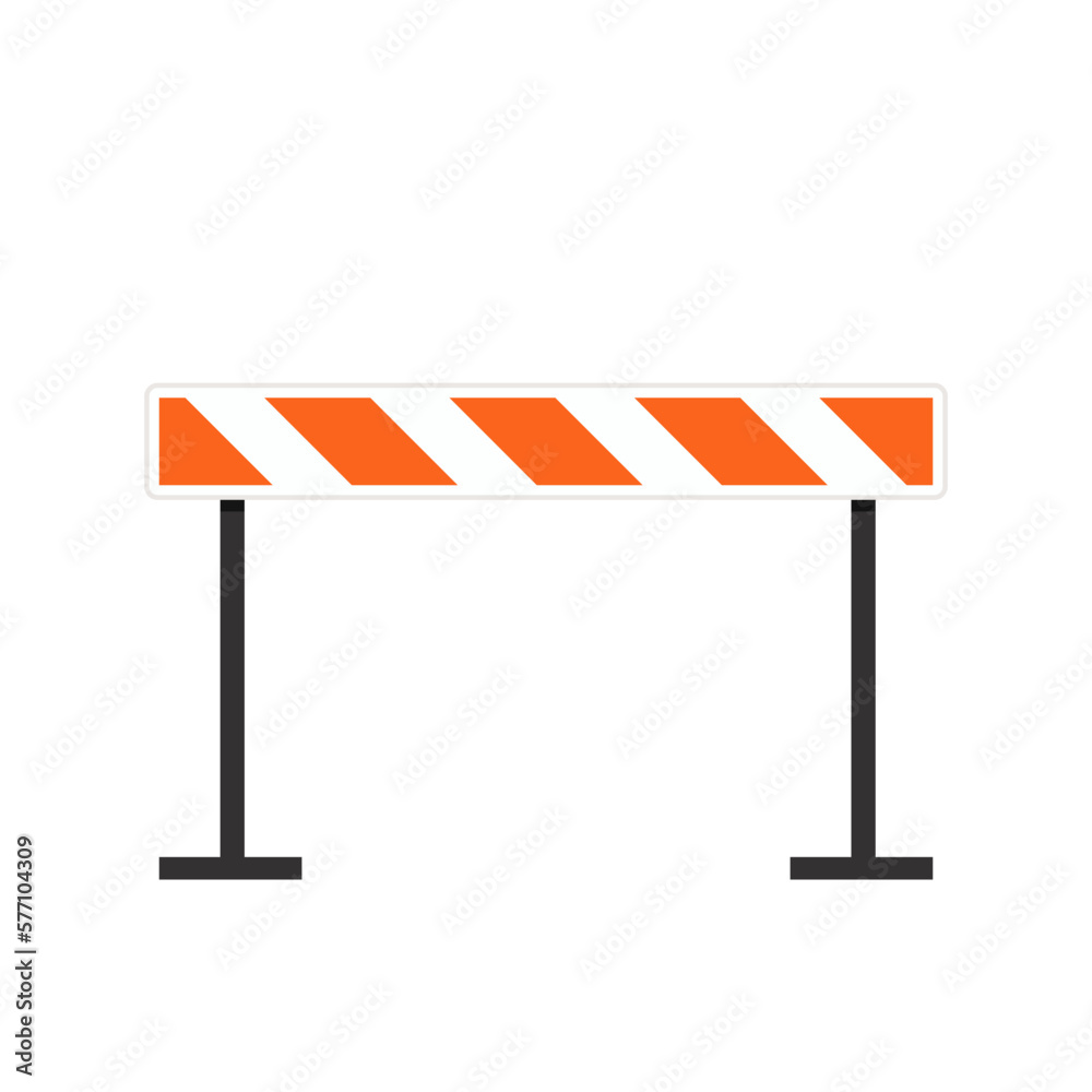 Fence light construction icon. Fence light vector on white background. Fence light construction icon. Fence light vector on white background.