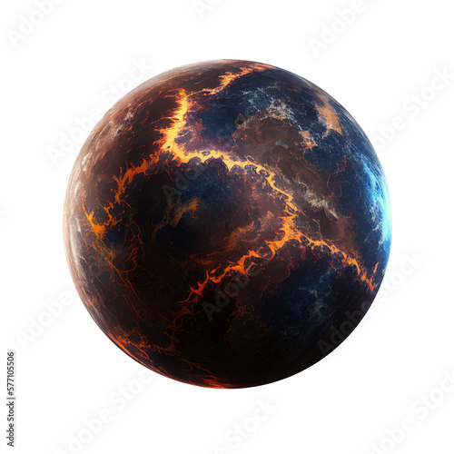 Imagery of imaginary planets for your cosmic image. Ai generated.