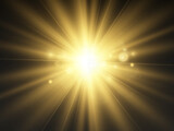 	
Bright beautiful star.Illustration of a light effect on a transparent background.
